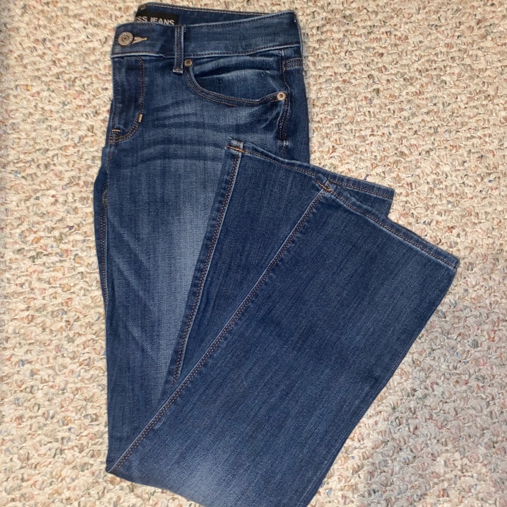 barely boot low rise Express Jeans